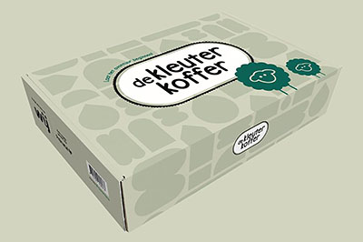 Bezoek de kleuter koffer